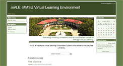 Desktop Screenshot of mvle.mmsu.edu.ph
